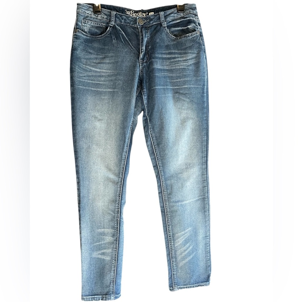 Revolt Jeans Distressed Skinny Stretch Jeans size 10
